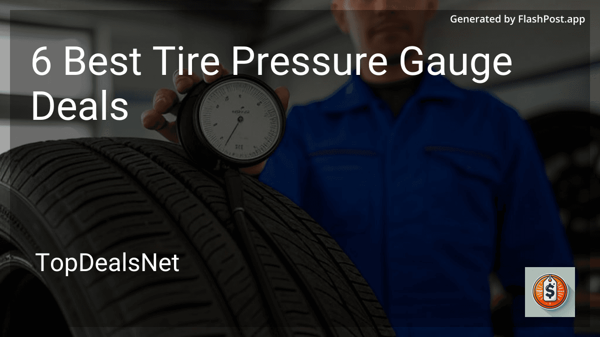 6 Best Tire Pressure Gauge Deals in 2025 preview