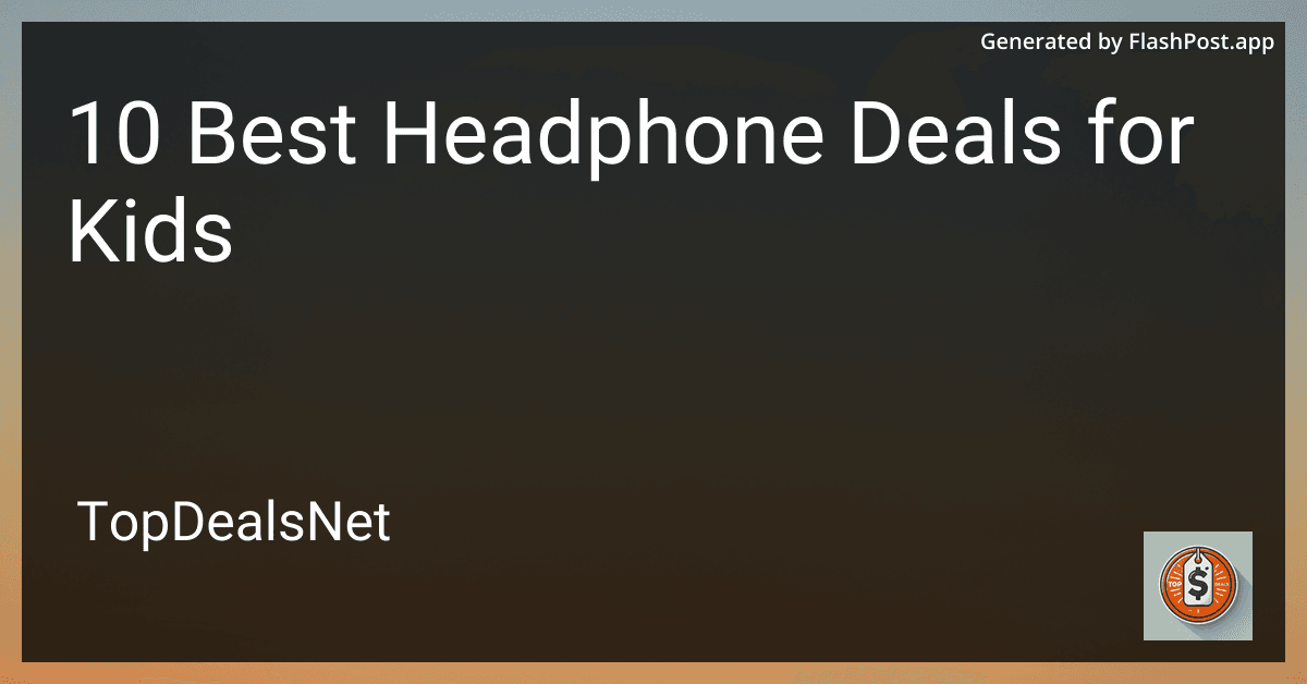10 Best Headphone Deals for Kids in 2025 image