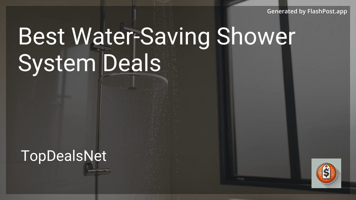 Picture of 6 Best Water-Saving Shower System Deals in 2026