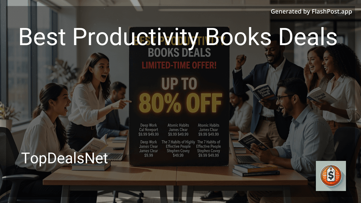 10 Best Productivity Books Deals in 2026