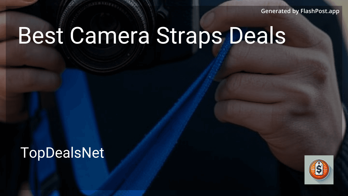 8 Best Camera Straps Deals in 2026