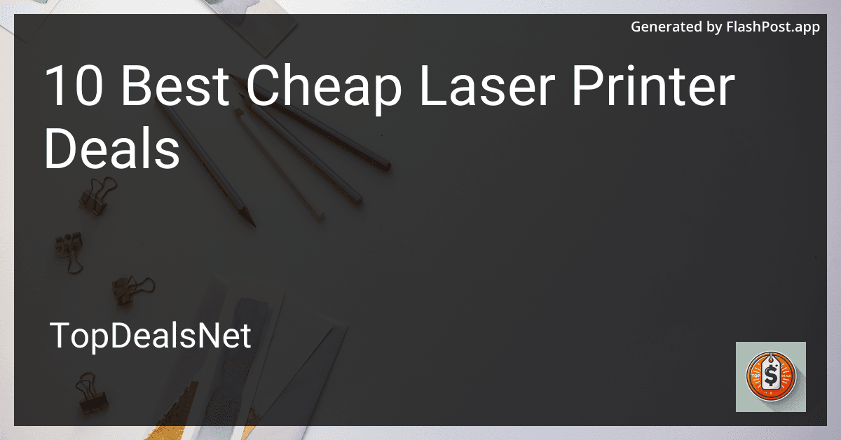 10 Best Cheap Laser Printer Deals in 2025 preview