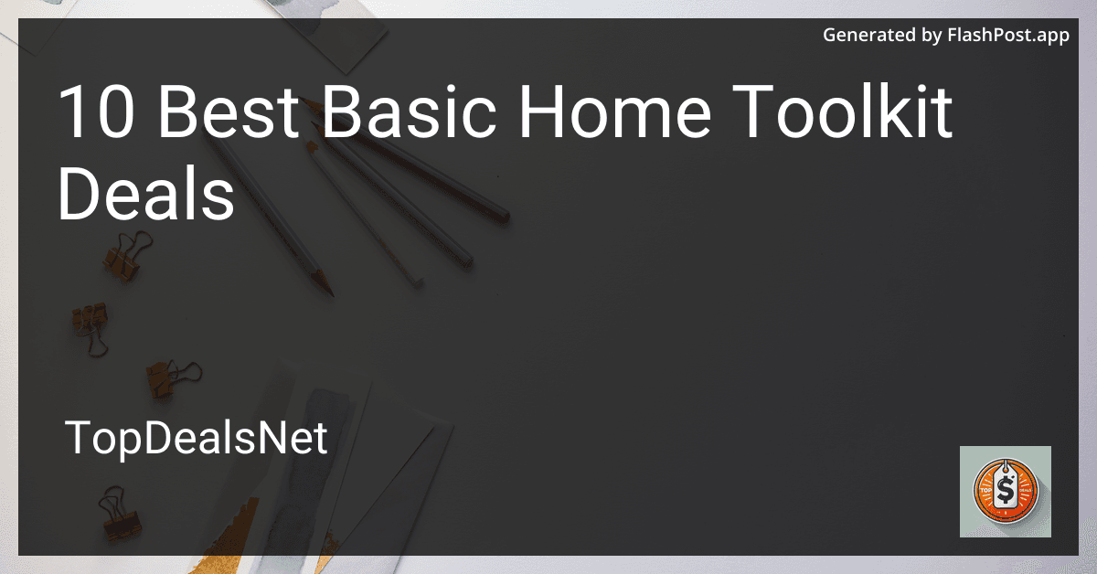 10 Best Basic Home Toolkit Deals in 2025 preview