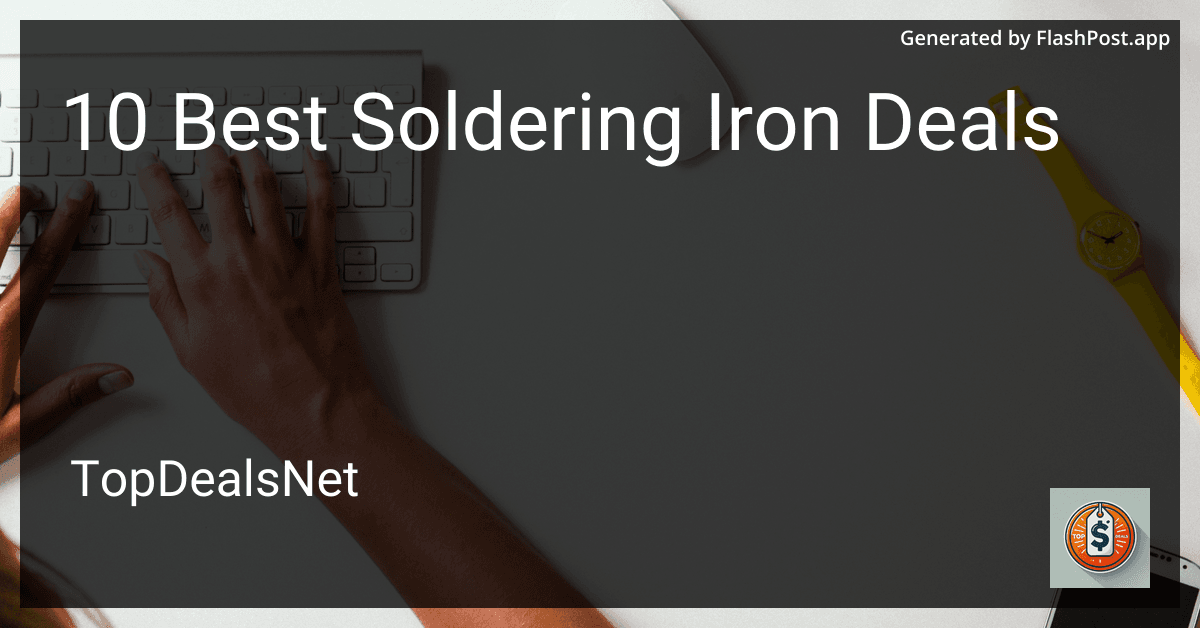 10 Best Soldering Iron Deals in 2025 preview