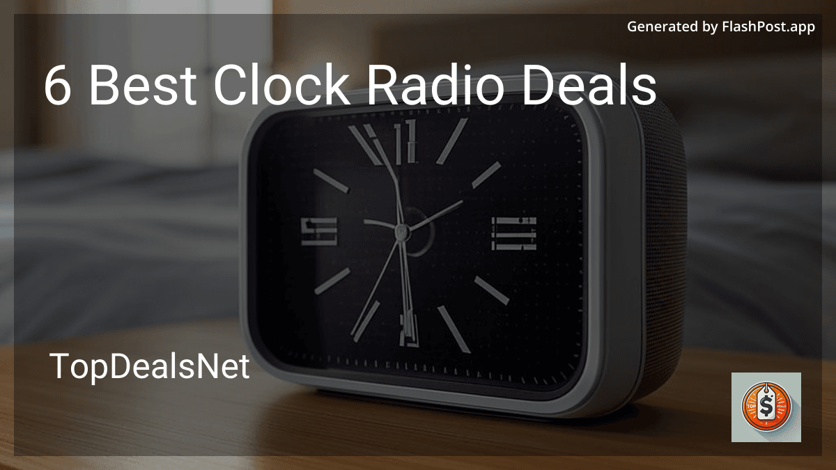 6 Best Clock Radio Deals in 2025 preview