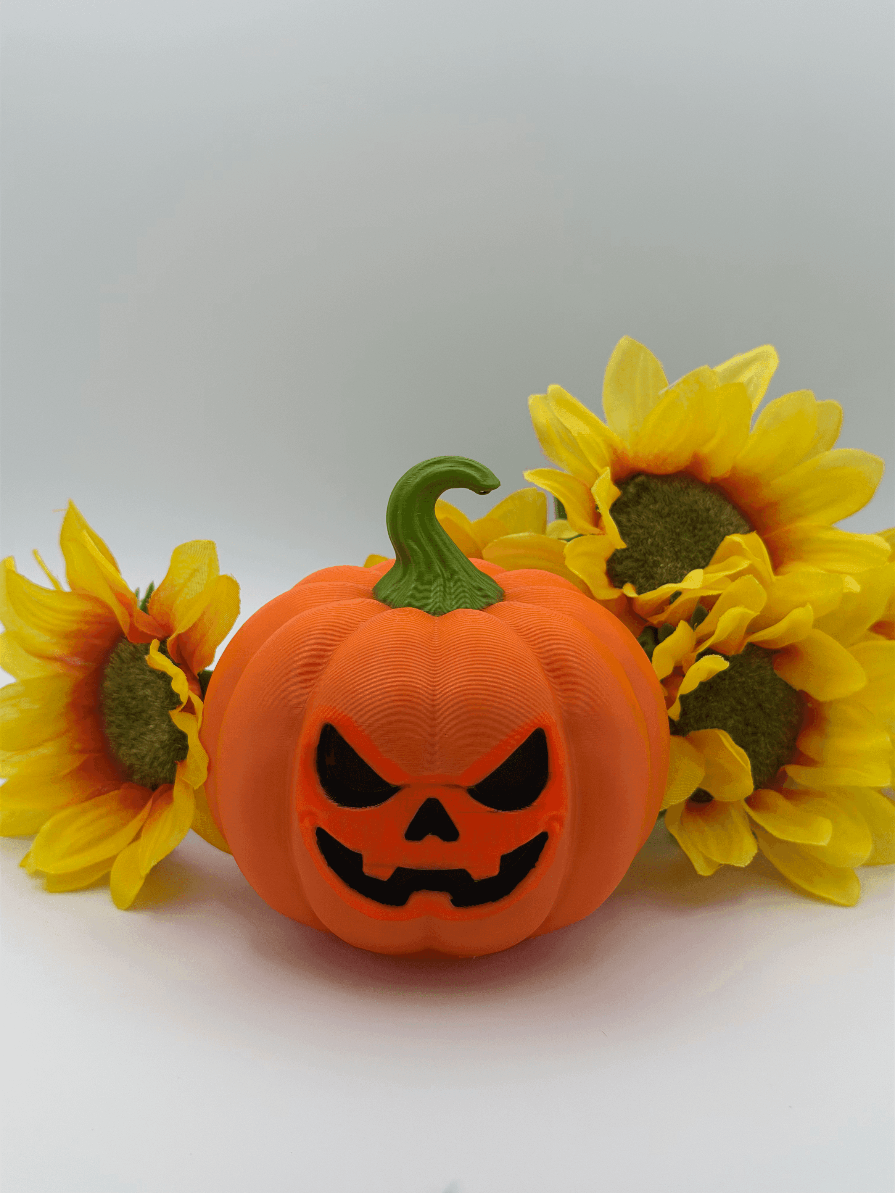 Jack O Lantern Pumpkin Figurine Halloween Decor