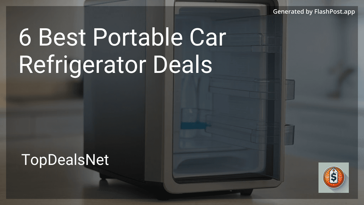6 Best Portable Car Refrigerator Deals in 2025 preview