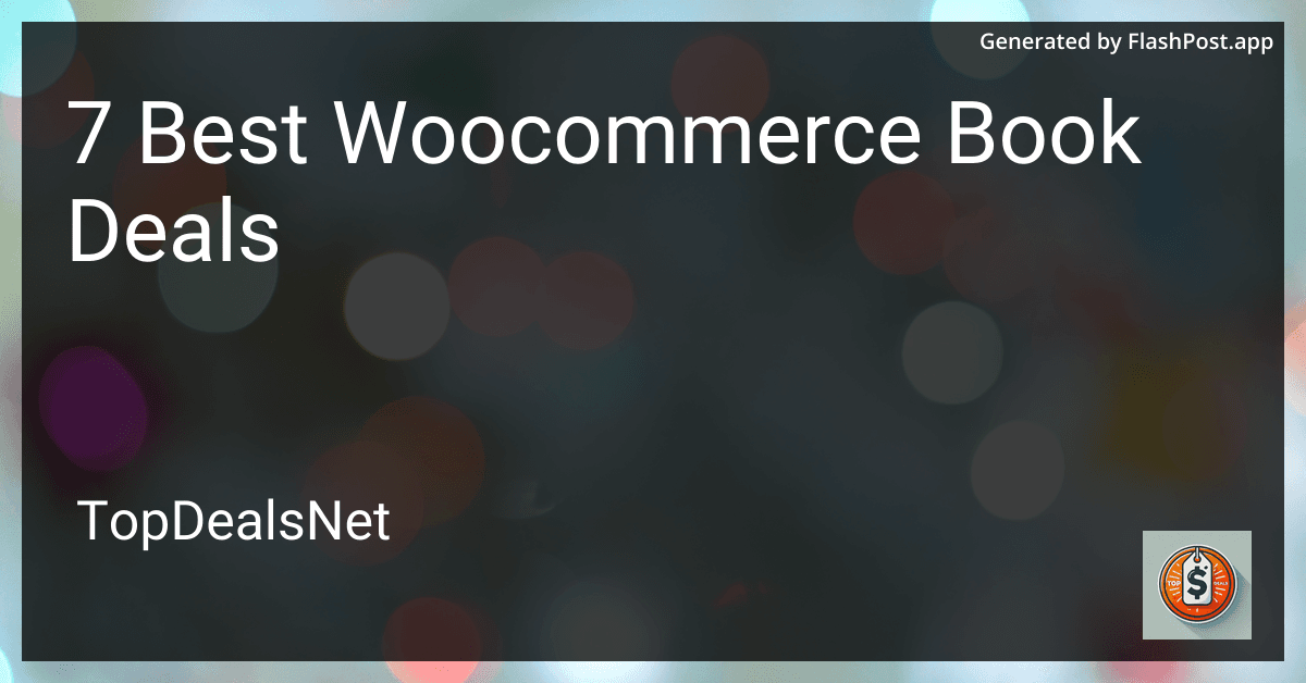 7 Best WooCommerce Book Deals in 2025 image