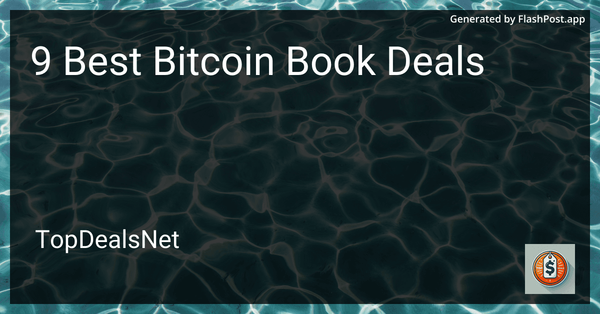 9 Best Bitcoin Book Deals in 2025 image