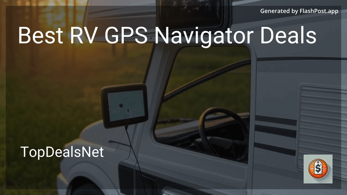 Sony Rv Gps 8 Best RV GPS Navigator Deals in 2026