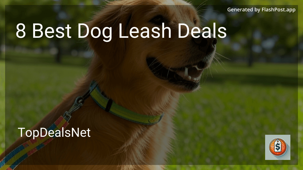 8 Best Dog Leash Deals in 2025 preview