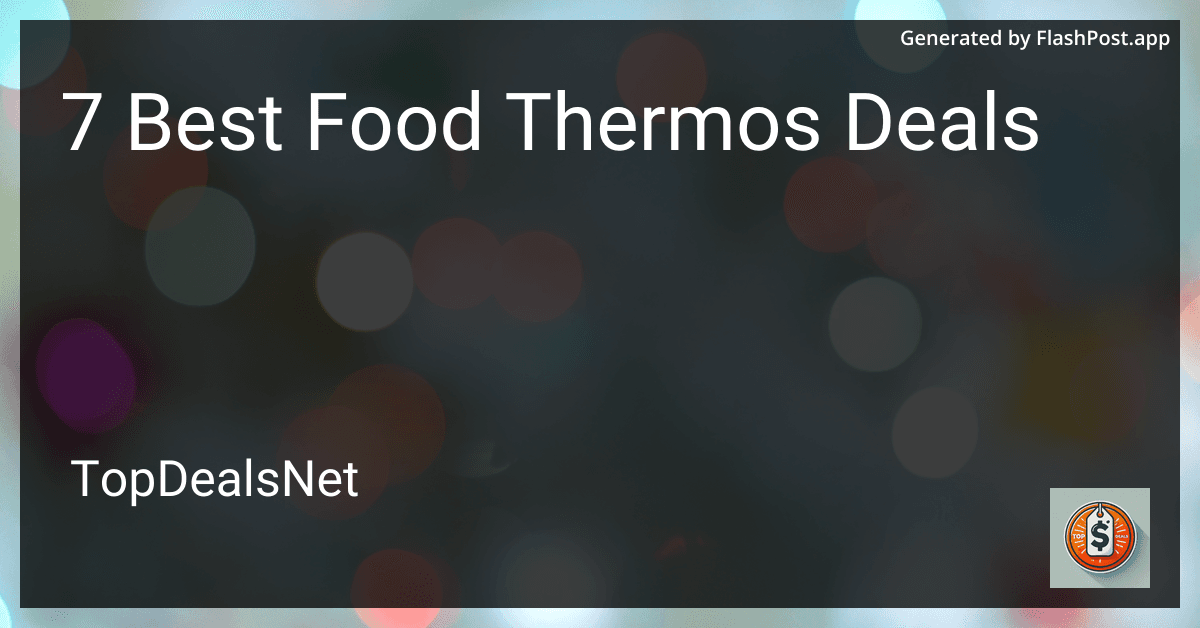 7 Best Food Thermos Deals in 2025 image