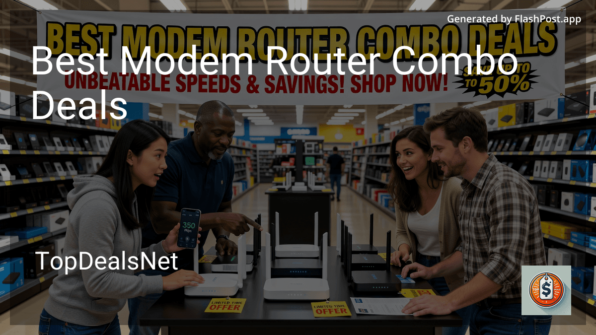 Foreman Router Combo 6 Best Modem Router Combo Deals in 2026