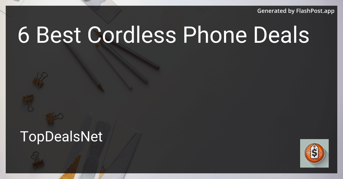 6 Best Cordless Phone Deals in 2025 preview