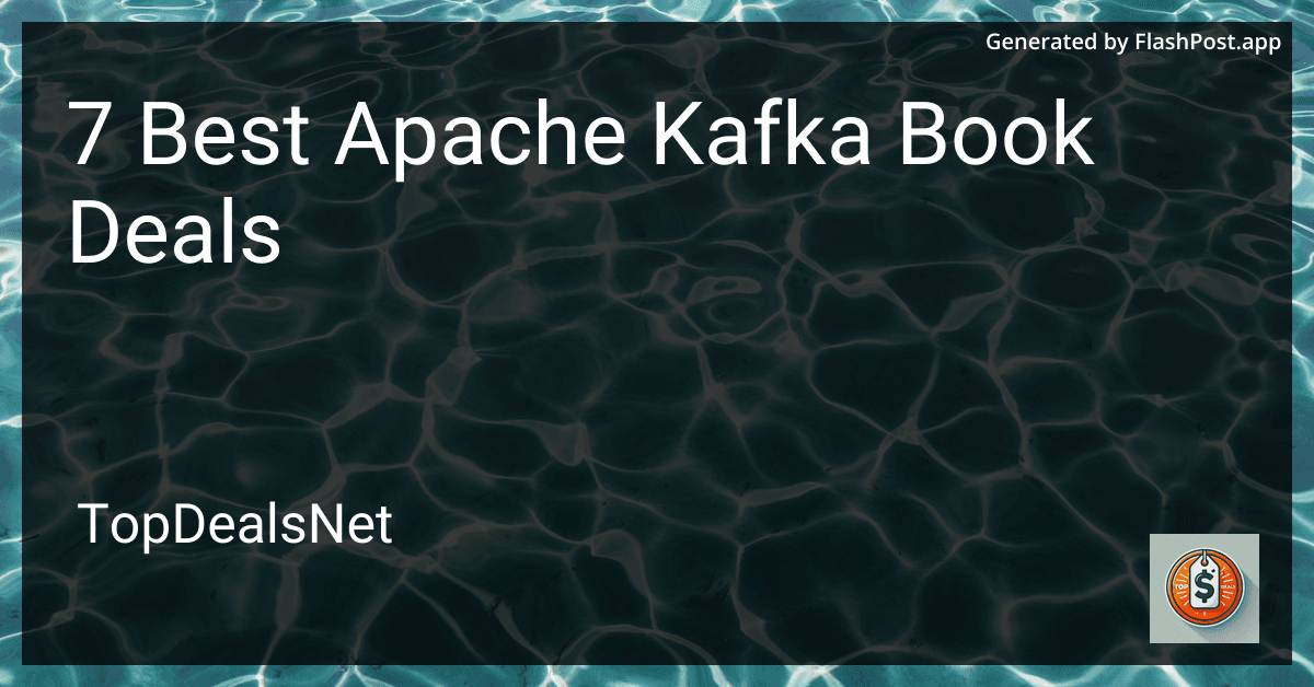 7 Best Apache Kafka Book Deals in 2025 image