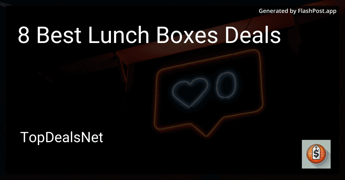 8 Best Lunch Boxes Deals in 2025 image
