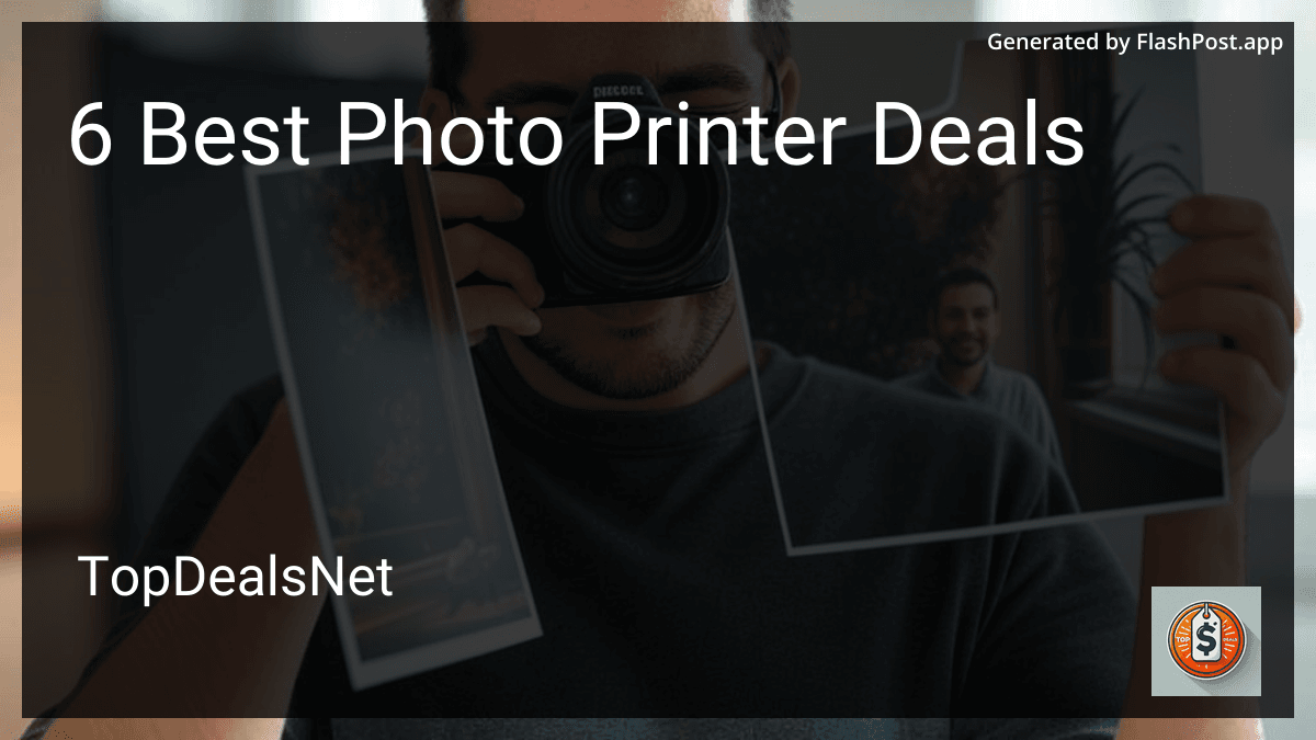 6 Best Photo Printer Deals in 2025 preview