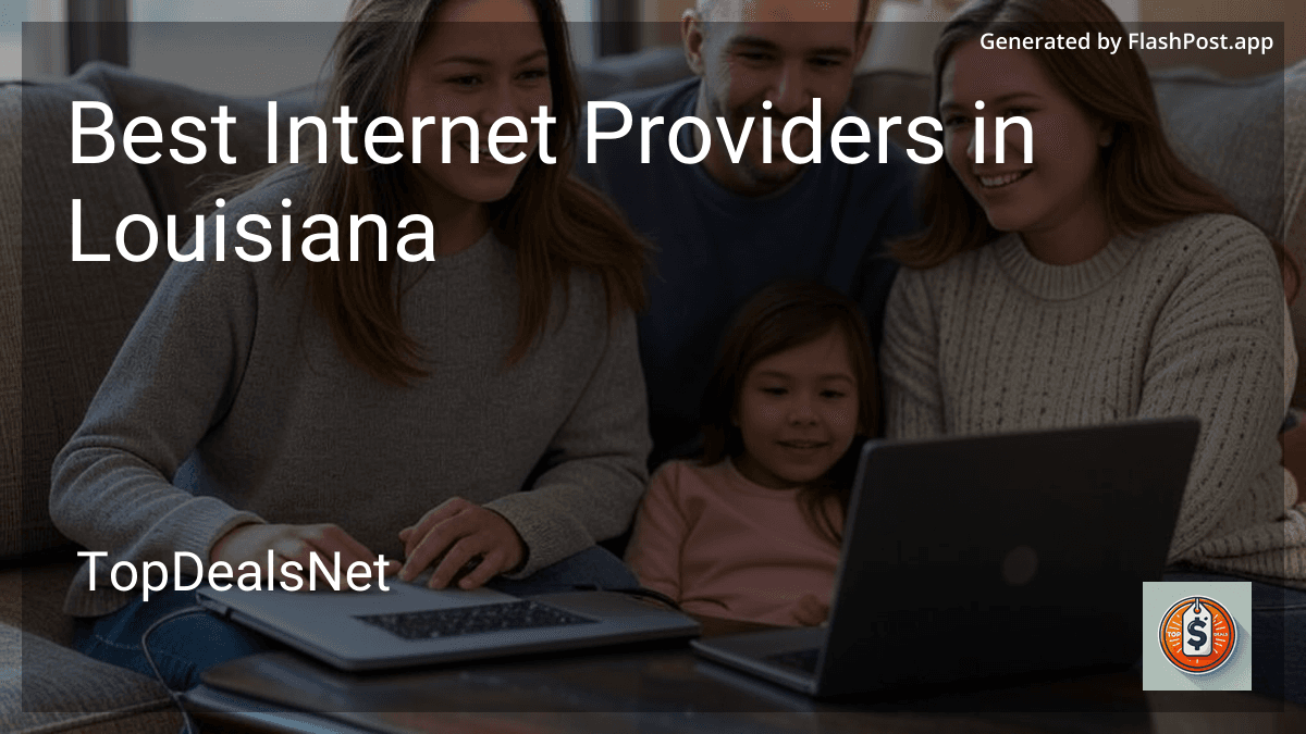 4 Best Internet Providers in Louisiana in 2026