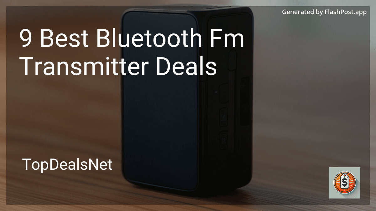 9 Best Bluetooth FM Transmitter Deals in 2025 image