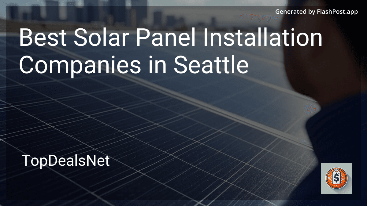 4 Best Solar Panel Installation Companies in Seattle in 2026