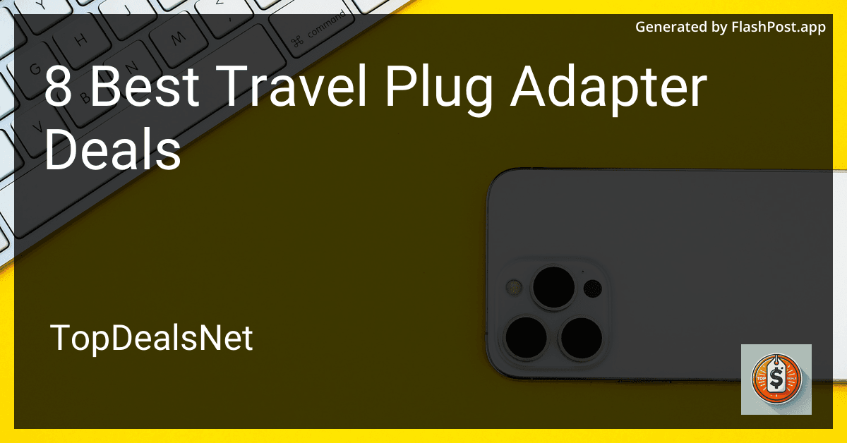 8 Best Travel Plug Adapter Deals in 2025 image