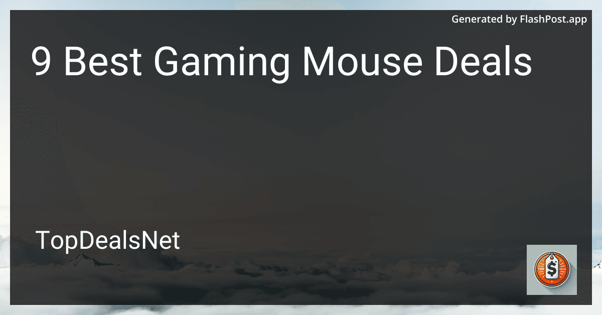 9 Best Gaming Mouse Deals in 2025 preview