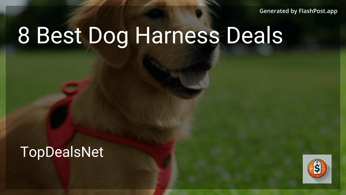 8 Best Dog Harness Deals in 2025 preview