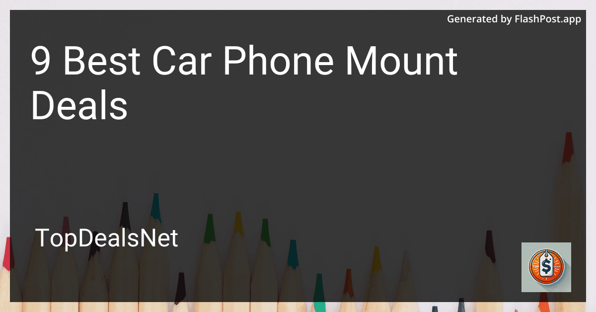 9 Best Car Phone Mount Deals in 2025 image