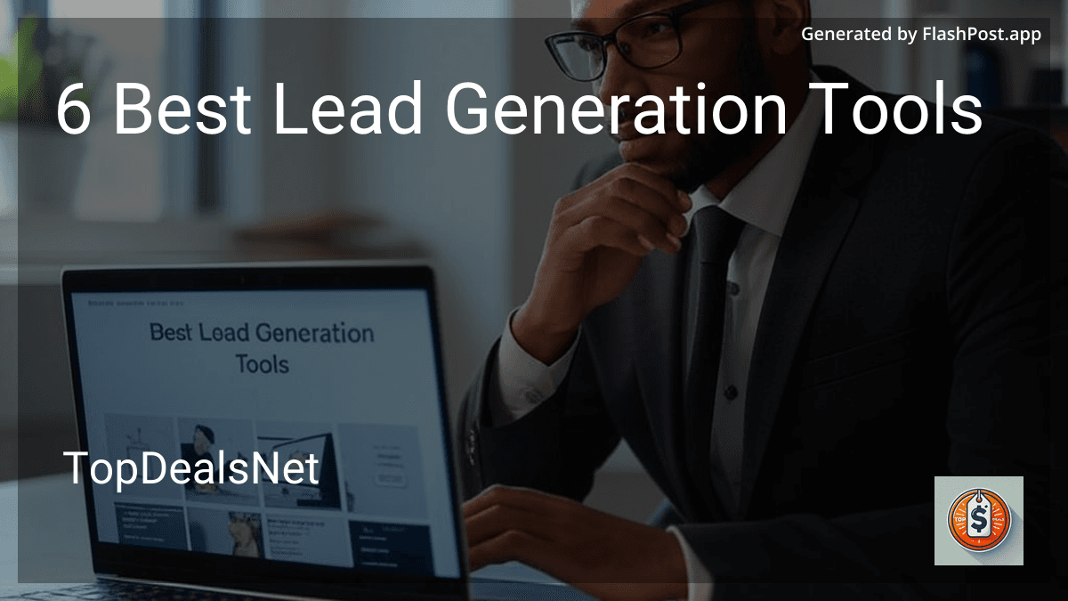 6 Best Lead Generation Tools in 2025 preview