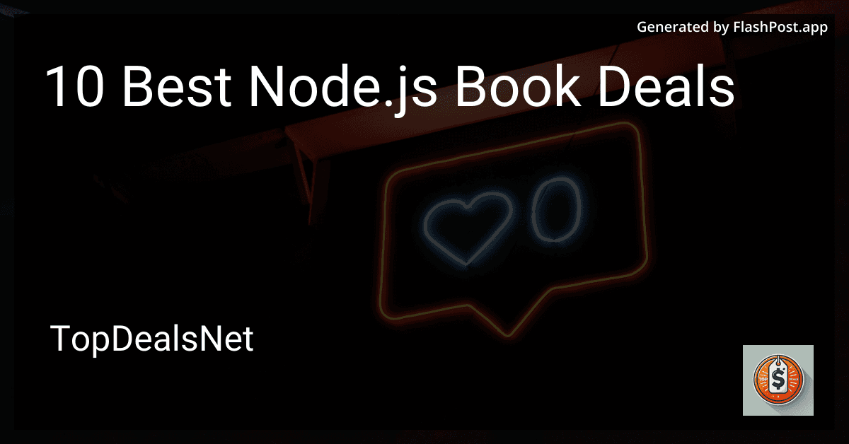 10 Best Node.js Book Deals in 2025 preview
