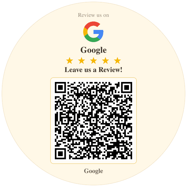 Google Review QR Code Sticker